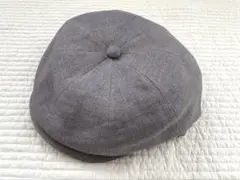【新品未使用品】ボルサリーノ　Borsalinoグレー キャスケット　Mサイズ