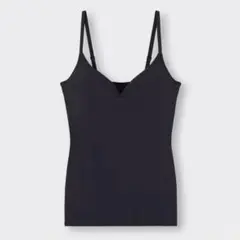 GU ブラフィールビューティーキャミソール ブラック M