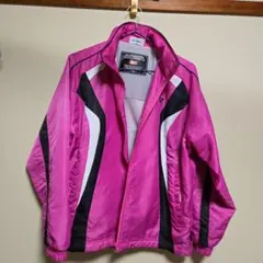 YONEX ピンク ウォームアップウェア SS