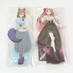 五等分の花嫁 中野二乃 中野三玖 アクスタ 2個セット