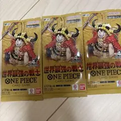 ワンピースカード世界最強の戦士 4周年プロモ 未開封13パックセット