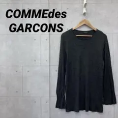 COMMEdesGARCONS カットソー ロンT 長袖 黒
