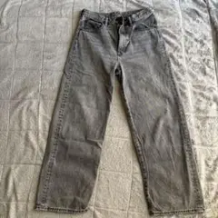 GU バギージーンズ　グレー　28インチ　股下68センチ
