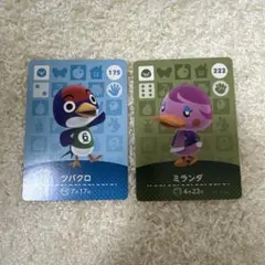 どうぶつの森 amiiboカード ミランダ ツバクロ