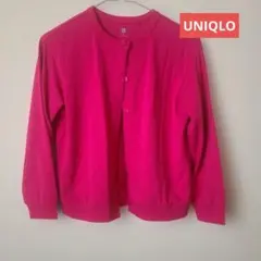 UNIQLO UVカットクルーネックカーディガン 140