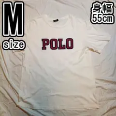POLO RALPH LAUREN　ポロラルフローレン　ロゴTシャツ　白　古着