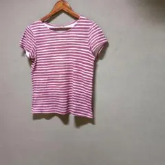 ヨーガンレール 半袖 ボーダー Tシャツ M　綿100%のサムネイル