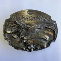 ハーレーダビッドソンのビンテージベルトバックルのサムネイル