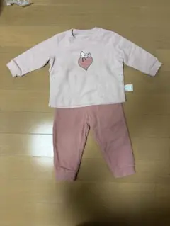 ユニクロ　ベビー フリースパジャマ 90サイズ　スヌーピー