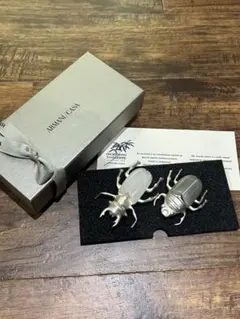 ARMANI/CASA 甲虫モチーフ オブジェ 2個セット