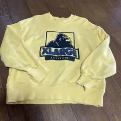 XLARGE LITTLE ONE イエロートレーナー