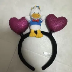 ドナルドダック パルパルーザ ハート型カチューシャ