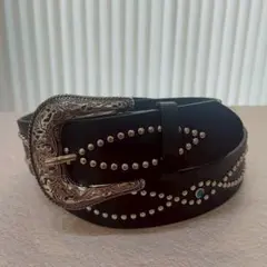 スタッズベルト ウエスタンベルト メンズ ユニセックス y2k アメカジ