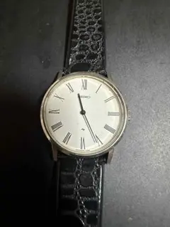 SEIKO シャリオ手巻き時計 2220-0430 アイボリー