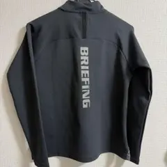 新品☆BRIEFING 3Dロゴハーフジップ ジャージートレーナー レディースL