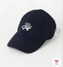 新品UNITED ARROWS GOLF ウィメンズ パンチング ロゴ キャップのサムネイル
