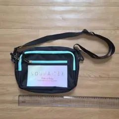SOUHAITER ショルダーバッグ ブラック ミント