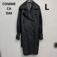 コムサイズム/COMME CA ISM☆トレンチコート ビジネス ベルト付 L