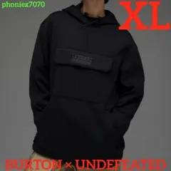 【BURTON x UNDEFEATED】パフォーマンスフーディ【XL】ブラックのサムネイル