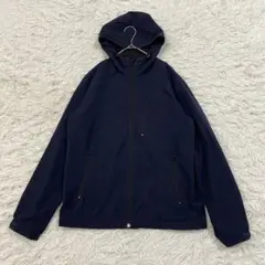 GU ジーユー マウンテンパーカー S フード ジップアップ アウトドア メンズ