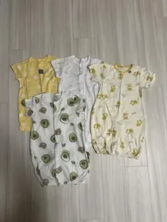 新生児服4点セット 半袖