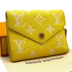 希少バイカラー ルイヴィトン アンプラント ポルトフォイユ ヴィクトリーヌ 財布