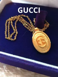 エ*野様 GUCCI グッチ インターロッキングＧＧ チャーム ペンダント