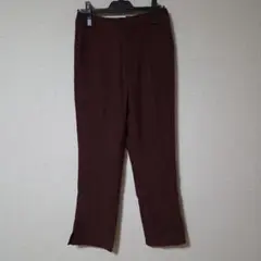 LOWRYS FARM　ローリーズファーム　センタープレスフレアパンツ　L