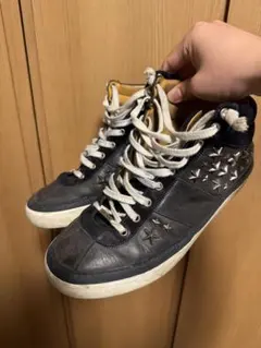Jimmy Choo スタッズ付きハイカットスニーカー
