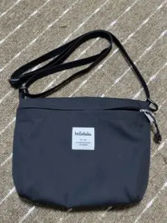 hellolulu CANAブラック ショルダーバッグ