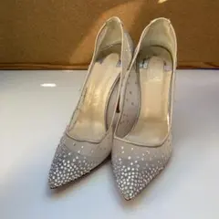 訳あり クリスチャンルブタン パンプス 38.5(25.5cm) グリッター