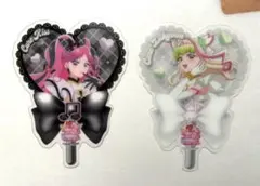 映画キミとアイドルプリキュア 入場特典 クリアカード ズキューン&キッス