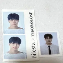 ZEROBASEONE 3枚セット　ゴヌク　シール　証明写真　ゼベワン　ZB1