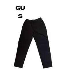 GU イージーアンクルパンツ ブラック S 古着 販売終了品