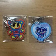 ANGEL BLUE エンジェルブルー アクリルキーホルダー 2個セット