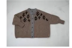 atelier naruse×DARUMA bosco カーディガンキット