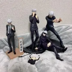 呪術廻戦 五条悟　フィギュア ラバーマスコット　まとめてのみ