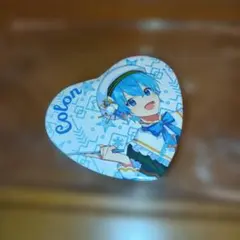 すとぷり　ころんくん　ハート型缶バッチ