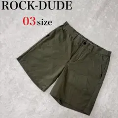 ROCK DUDE ショートパンツ 03 L　カーキ　ダンスウィズドラゴンのサムネイル