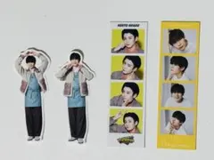 長尾謙杜　なにわ男子　フォトカード　フレークシール　1stLove ポップモール