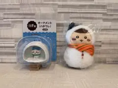 ちいかわ エニマイくじ　E賞くりまんじゅう　F賞ハチワレオーナメント