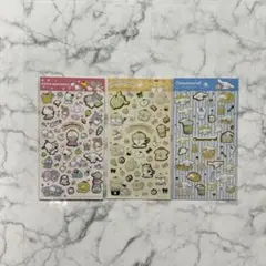 サンリオ シナモロール ポムポムプリン シール3枚セット