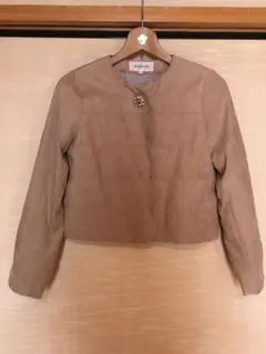 ミッシュマッシュ　ノーカラージャケット