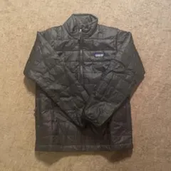 新品未使用　パタゴニア　キッズ　L ナノパフ　ブリックキルトジャケット