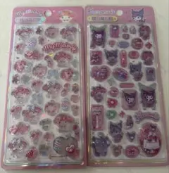 サンリオ　シール 2枚セット