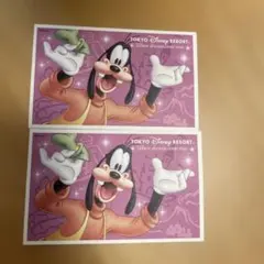 東京ディズニーリゾート 株主用パスポート　使用済み