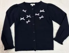 着用回数少なめ　美品　anyFAM カーディガン 120 ネイビー