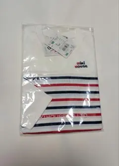 ミキハウス　 新品　100cm　ボーダーロンT　 長袖Tシャツ