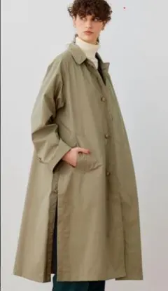 美品 le glazik ナイロンバルマカーンコート サイズ36のサムネイル