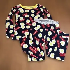 babyGAP 目玉焼きベーコン柄 パジャマ 上下セット 100cmのサムネイル